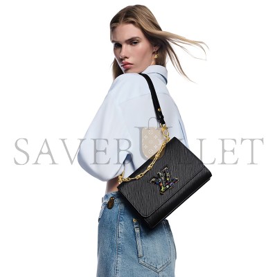 LOUIS VUITTON MURAKAMI LV X TM TWIST MM SLIM BAG M13243 (23*16*8cm)